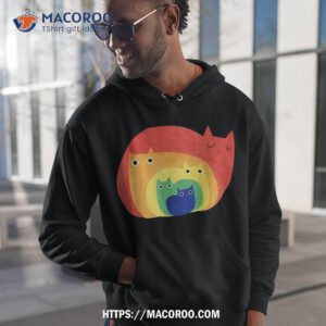 Gay Pride Cat Lgbt Shirt Cats Pile Cute Anime Rainbow