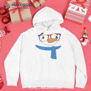 gay pride snowman lgbtq lesbian winter cute snow shirt snowman t shirt hoodie