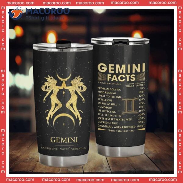 Gemini Design Stainless Steel Tumbler