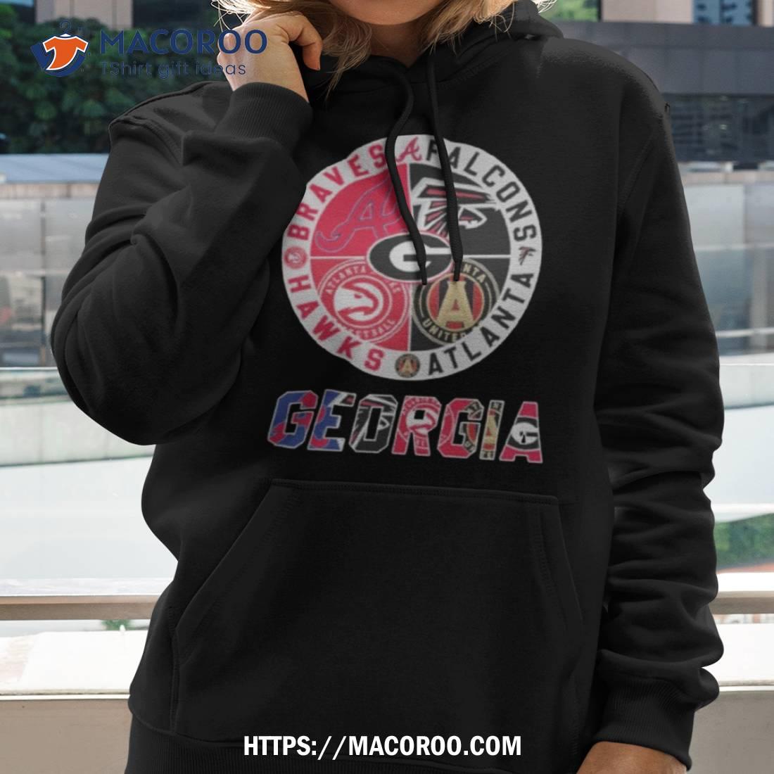 State Of Champs Atlanta Braves Georgia Bulldogs Peach State shirt, hoodie,  sweater, long sleeve and tank top