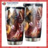 German Shepherd American Patriot Stainless Steel Tumbler