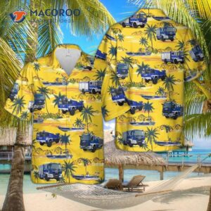 German Technisches Hilfswerk Hawaiian Shirt