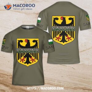 Germany Saxony 3D T-Shirt