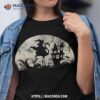 “Ghastly Witch Riding A Flamingo – Spooky Yet Hilarious Halloween Outfit Tee”