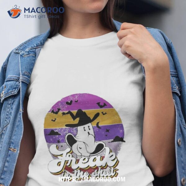 Ghost Freak In The Sheet Halloween Shirt