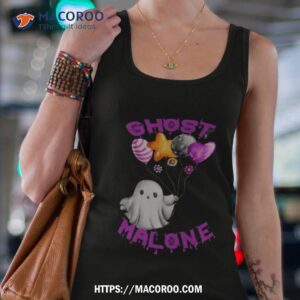 ghost malone spooky post malone halloween shirt tank top 4
