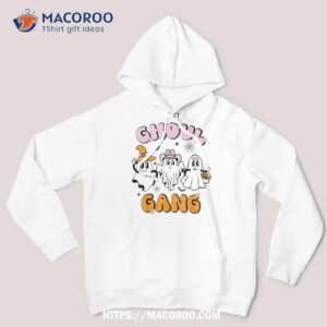 Ghoul Gang Groovy Hey Boo Pumpkin Crew Funny Halloween Shirt