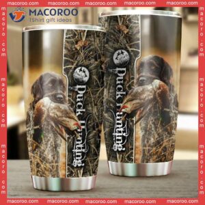 Gifts For Dad Duck Hunting Stainless Steel Tumbler