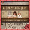 Gifts For Dog Lovers, Custom Doormat, A Crazy Lady And Grumpy Old Man Live Here Outdoor Door Mat