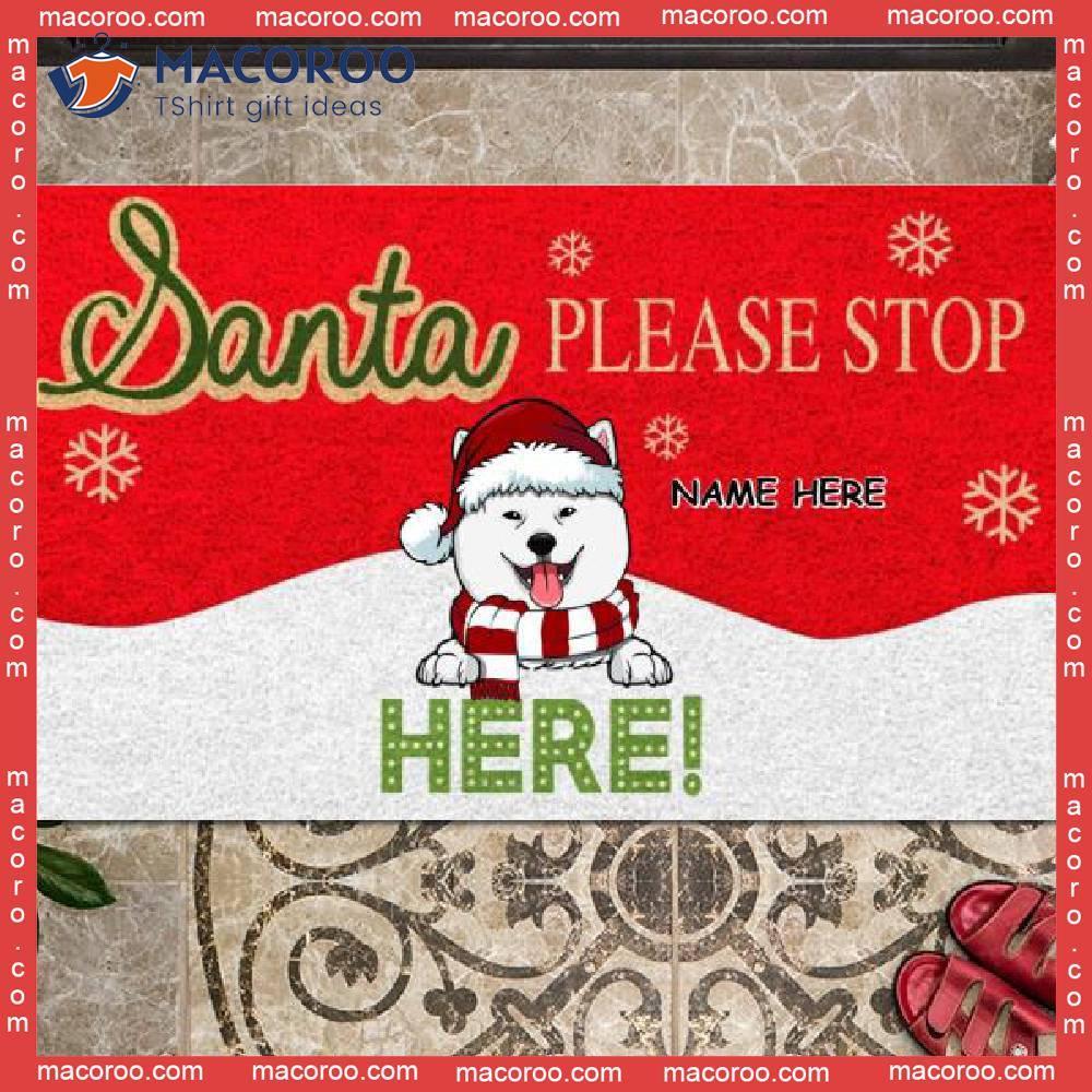 https://images.macoroo.com/wp-content/uploads/2023/08/gifts-for-dog-lovers-santa-please-stop-here-front-door-mat-christmas-personalized-doormat-0.jpg