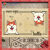 Gifts For Pet Lovers, Hello Take Care Outdoor Door Mat, Personalized Doormat