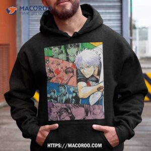 Gintama Characters Anime Heavy Blend Graphic Shirt