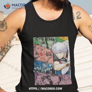 gintama characters anime heavy blend graphic shirt tank top 3