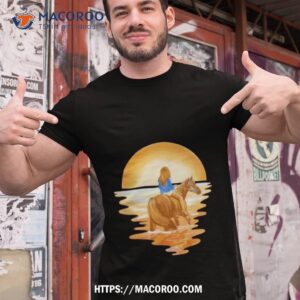 Girl Riding Horse Sunseshirt