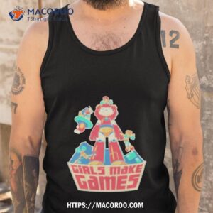 girls make games shirt tank top