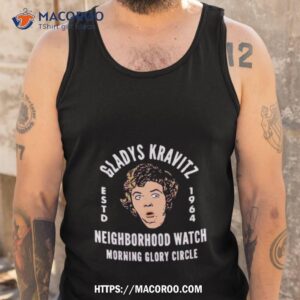 gladys kravitz neighborhood watch morning glory circle shirt tank top