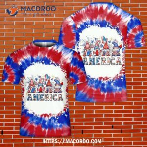 Gnome Independence Day, 4th Of July 3D T-Shirt