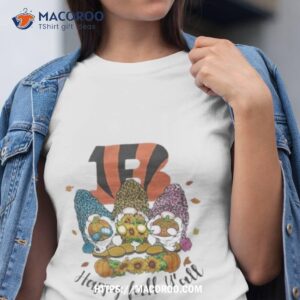Gnomes Happy Fall Y’all Cincinnati Bengals Shirt