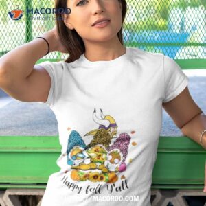 gnomes happy fall y all minnesota vikings shirt tshirt 1