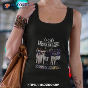God First Family Second Then Minnesota Twins And Vikings Shirt