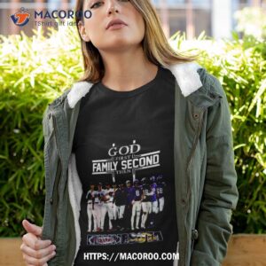 God First Family Second Then Minnesota Twins And Vikings Shirt