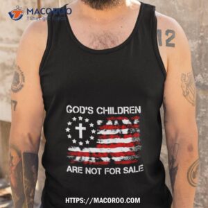god s children are not for sale american flag shirt tank top