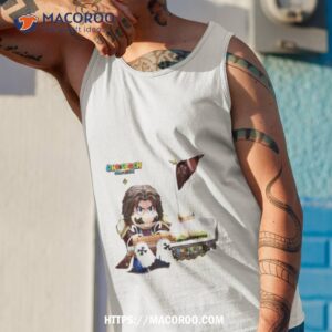 gol d roger x super mario one peach one love shirt tank top 1