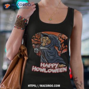 golden retriever happy halloween costume grim reaper shirt tank top 4