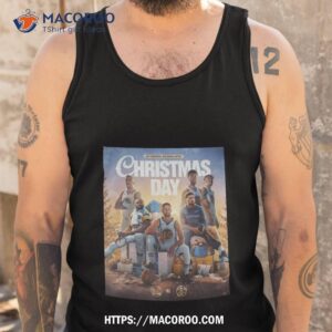 golden state warriors vs denver nuggets holiday hoops nba xmas christmas day shirt tank top