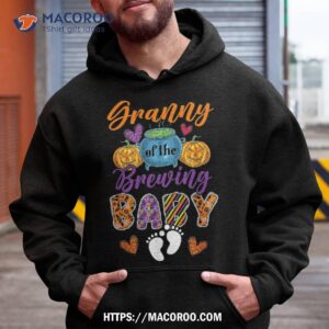 Granny Of The Brewing Halloween Baby Expecting New Shirt, Halloween Gift For Grandchildren