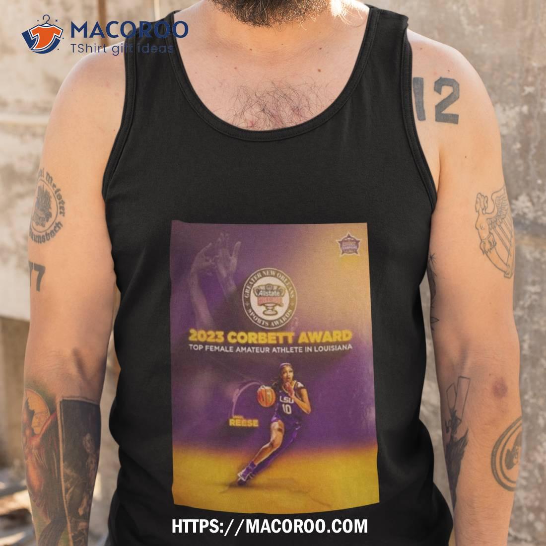 Greater New Orleans Sports Awards 2023 Corbett Award Top Female Amateur Athlete In Louisiana Angel Reese Shirt Tank Top