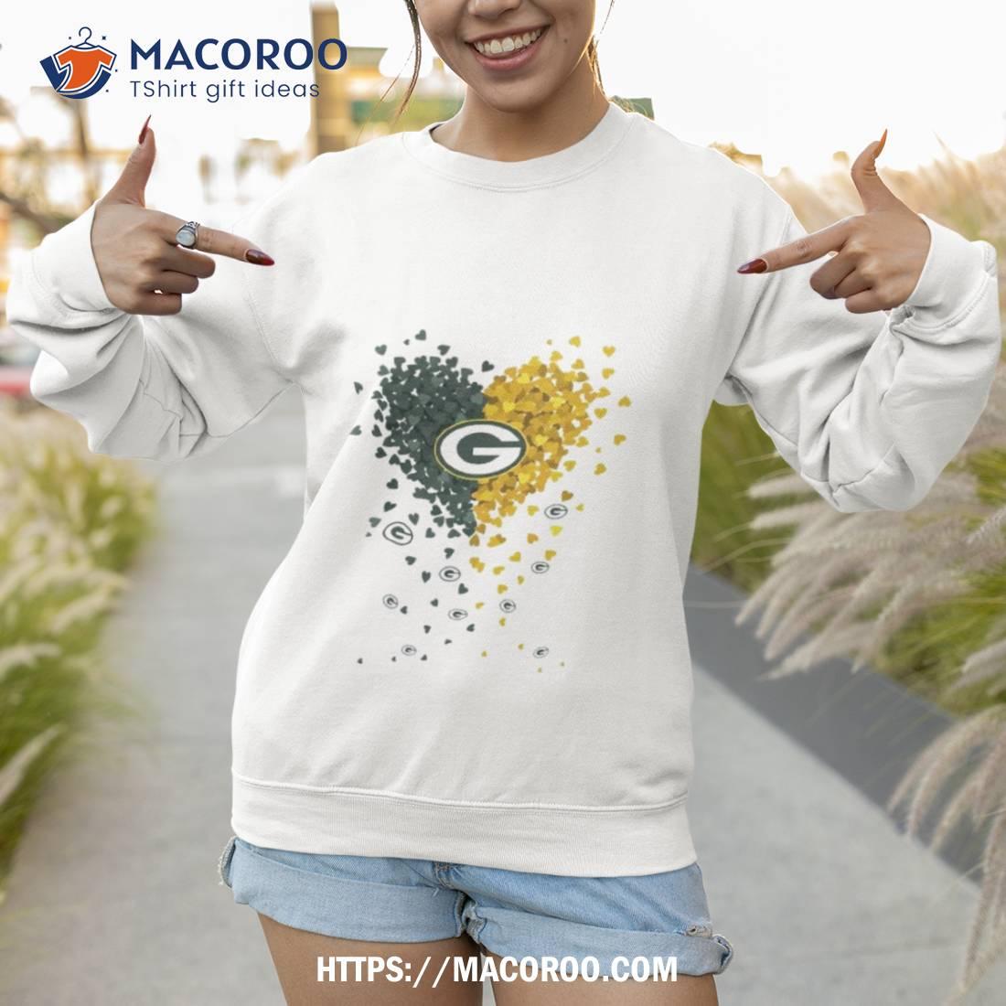 Green Bay Packers Diamond Heart Shirt