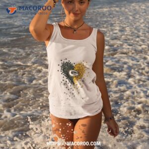 green bay packers tiny heart shape 2023 shirt tank top