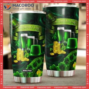 Green Beer St Patrick’s Day Stainless Steel Tumbler