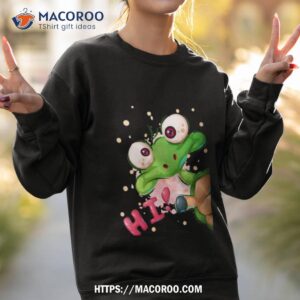 green frog over the garden wall beasshirt sweatshirt 2