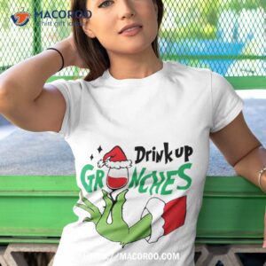 grinch hand shirt grinch t shirt womens tshirt 1