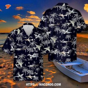 Grumman A-6 Intruder Hawaiian Shirt
