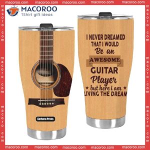 guitar player living dream steel tumbler 2