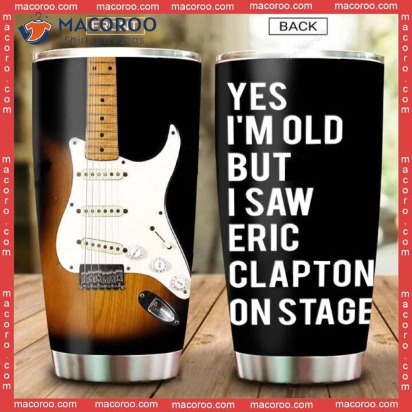 Guitar Stainless Steel Tumbler