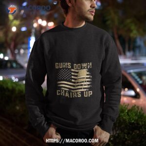 guns down chairs up fight in montgomery alabama brawl shirt sweatshirt
