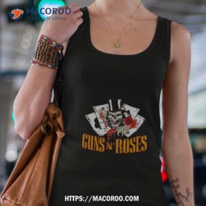 Guns N Roses Cards Black Shirt 3 guns n roses cards black shirt tank top 4