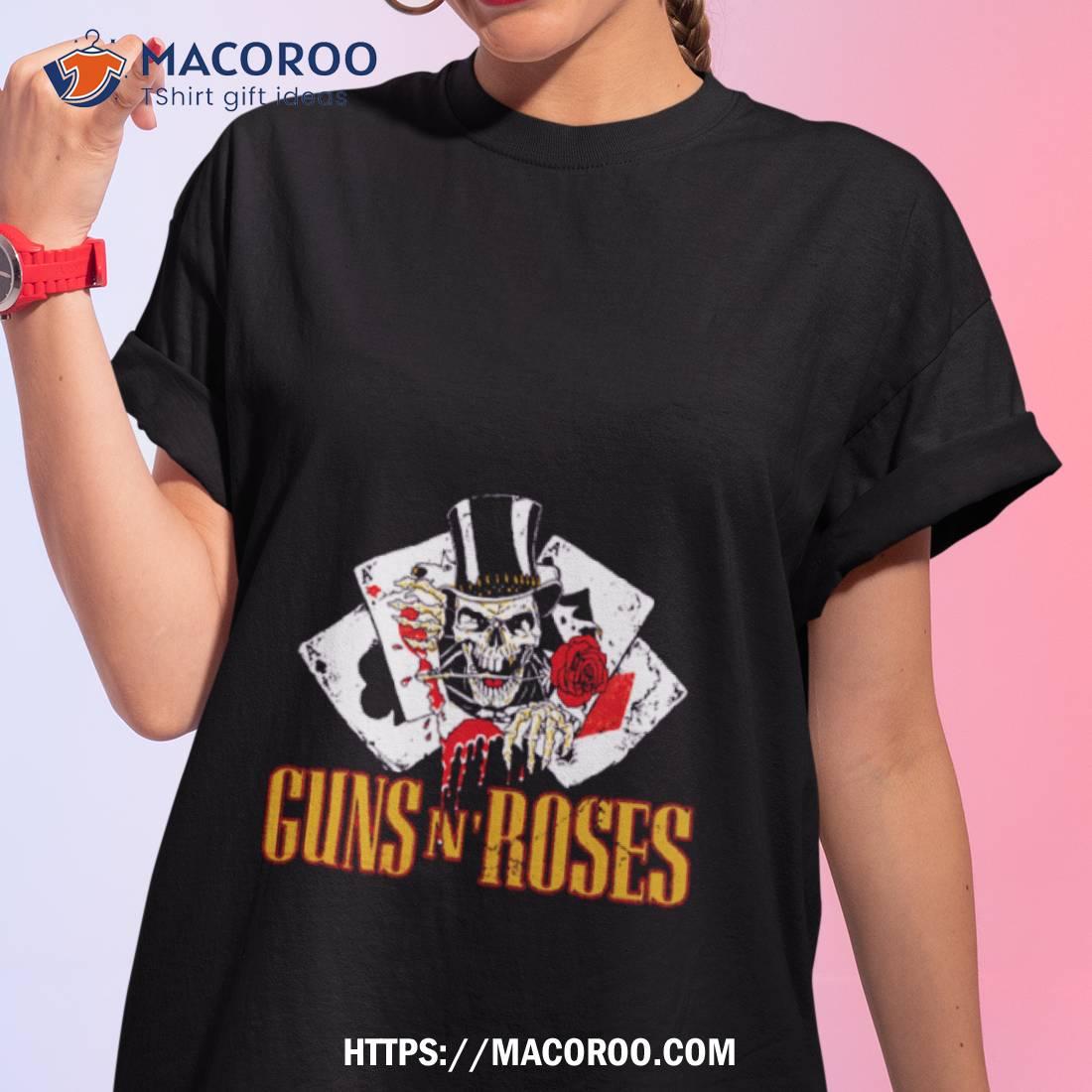Guns N Roses Cards Black Shirt Guns N Roses Cards Black Shirt