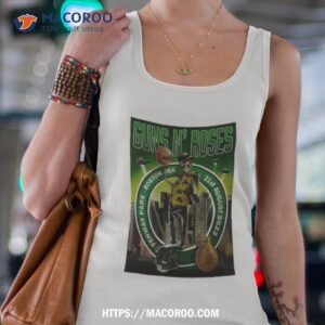 guns n roses fenway park 21st august 2023 poster shirt tank top 4