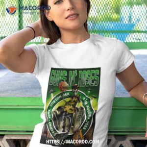 guns n roses fenway park 21st august 2023 poster shirt tshirt 1