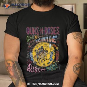 Guns N’ Roses Tour 2023 August 26 Geodis Park Nashville, Tn Poster Shirt