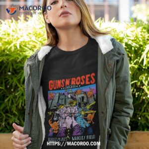 Guns N Roses Tour Tonight In Chicago August 24 2023 Wrigley Field Fan Gifts Shirt