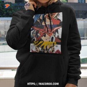 gurren lagann anime graphic shirt hoodie