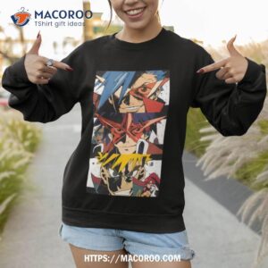 gurren lagann anime graphic shirt sweatshirt