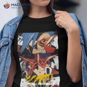 gurren lagann anime graphic shirt tshirt