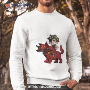 hades zagreus and cerberus anime shirt sweatshirt
